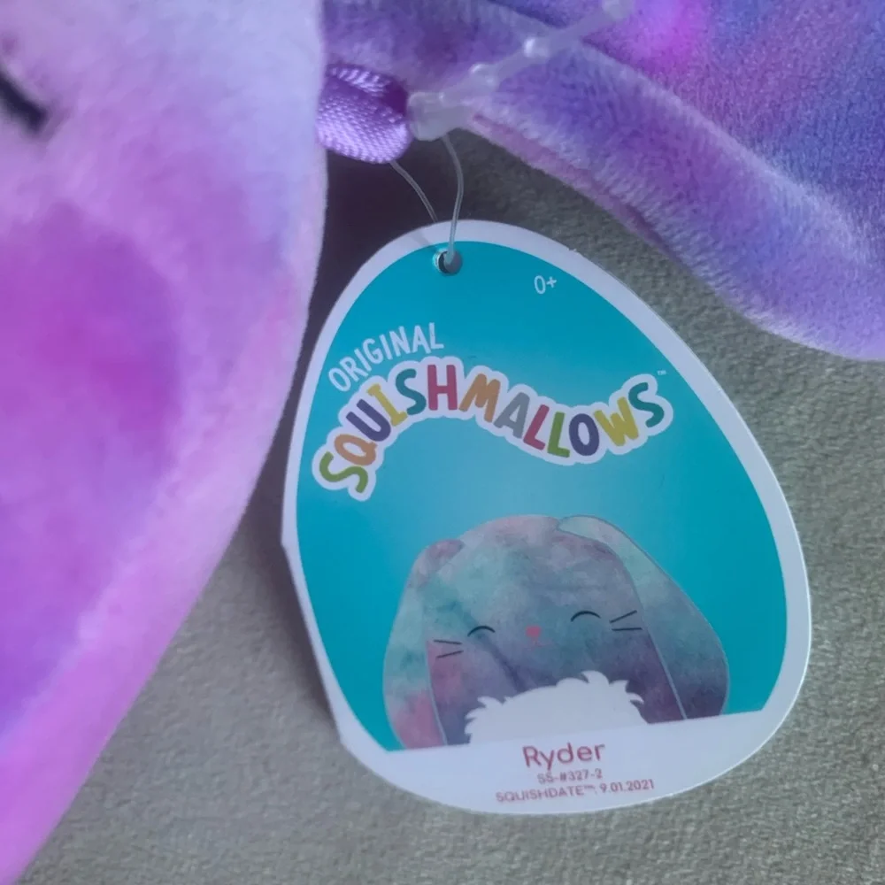 Spring tie dye bunny squishmallow - Picture 2 of 3
